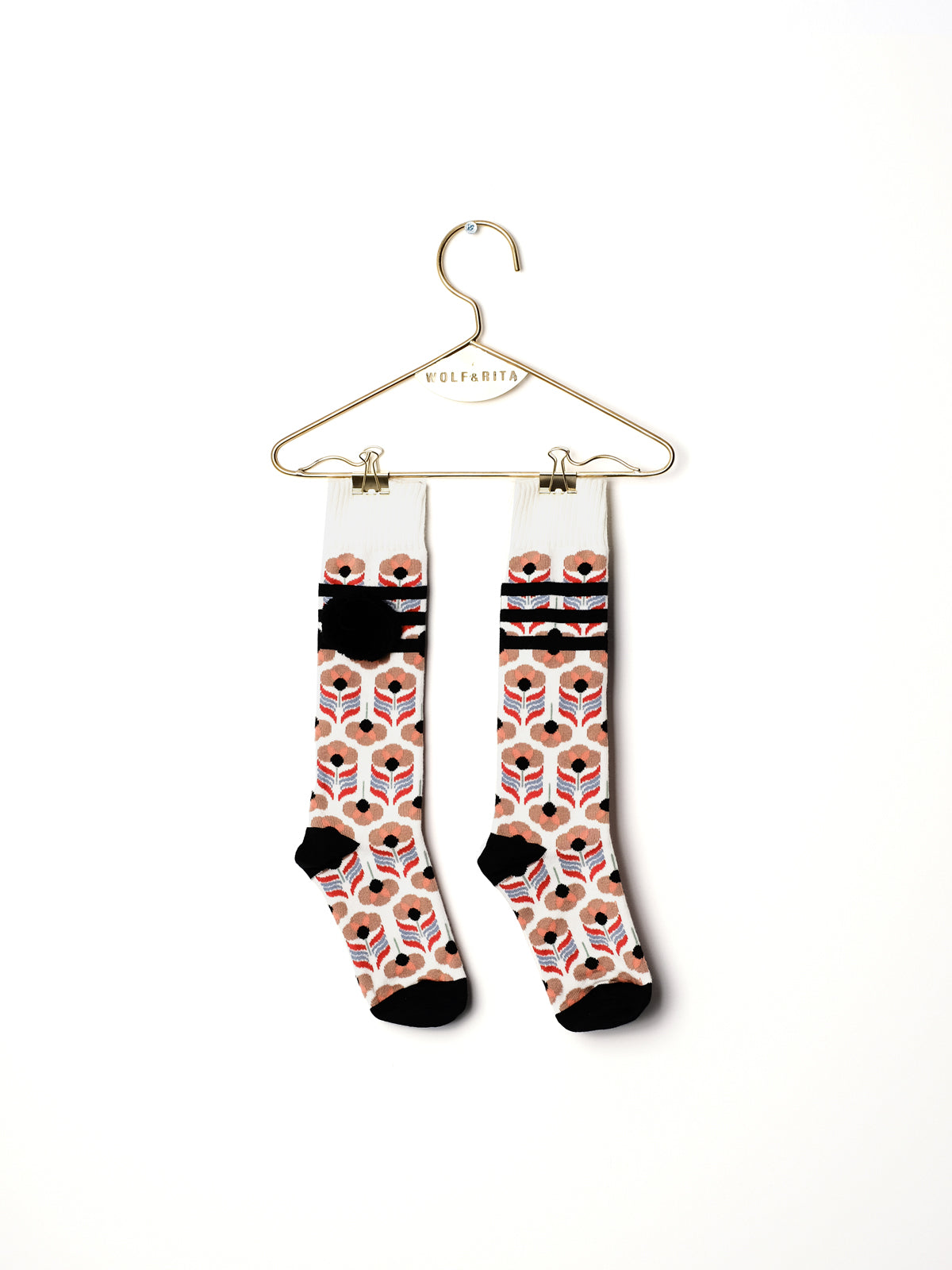 Girls & Boys Color Cotton Long Socks