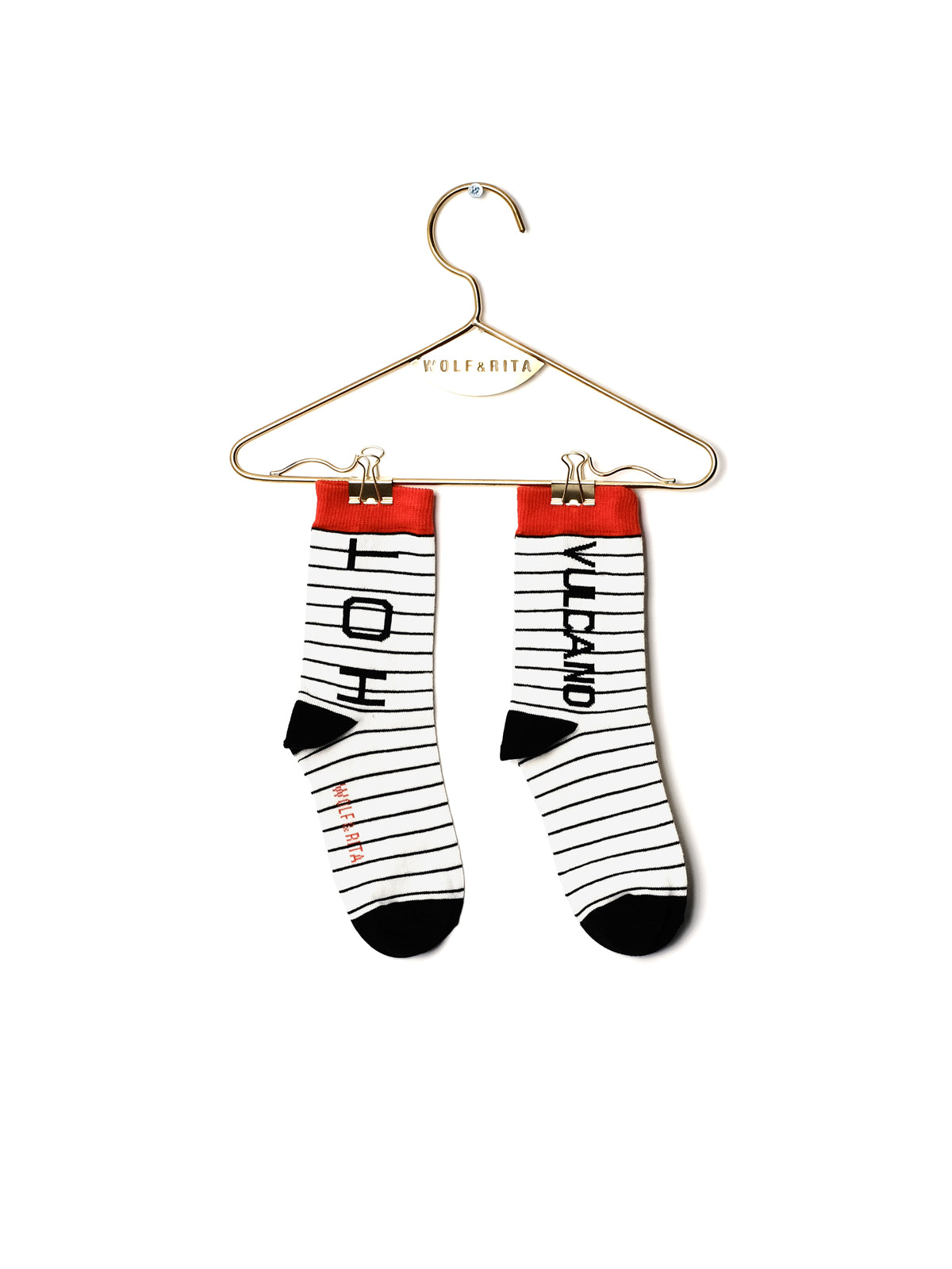 Girls & Boys White Stripes Mini Socks
