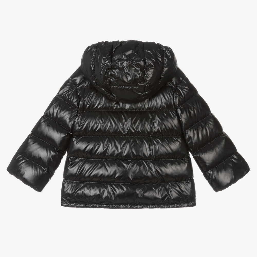 Girls Black "GALSIN BIKER" Padded Down Jacket