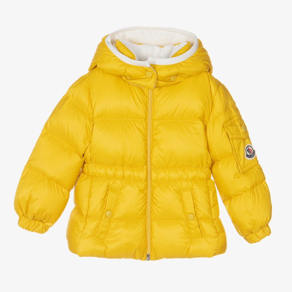 Baby Girls Yellow "SAYNA" Padded Down Jacket