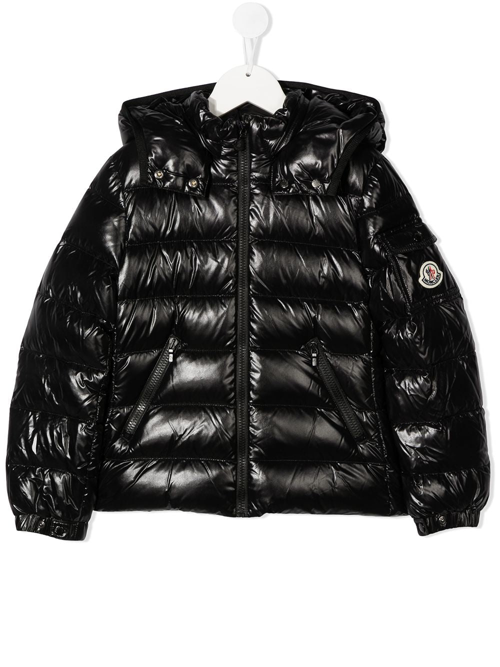Girls Black Bady Padded Down Jacket