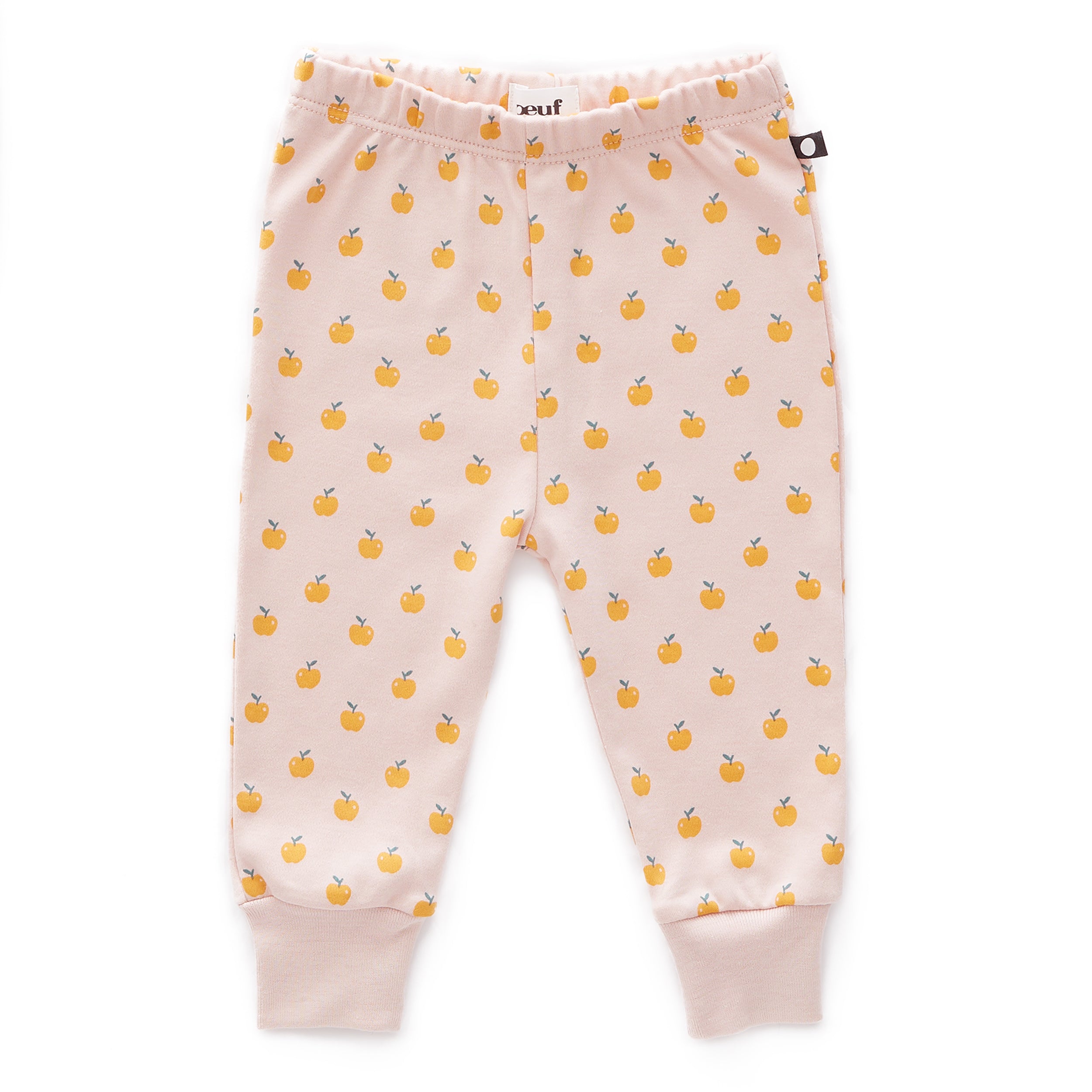 Baby Light Pink Organic Pima Cotton Leggings