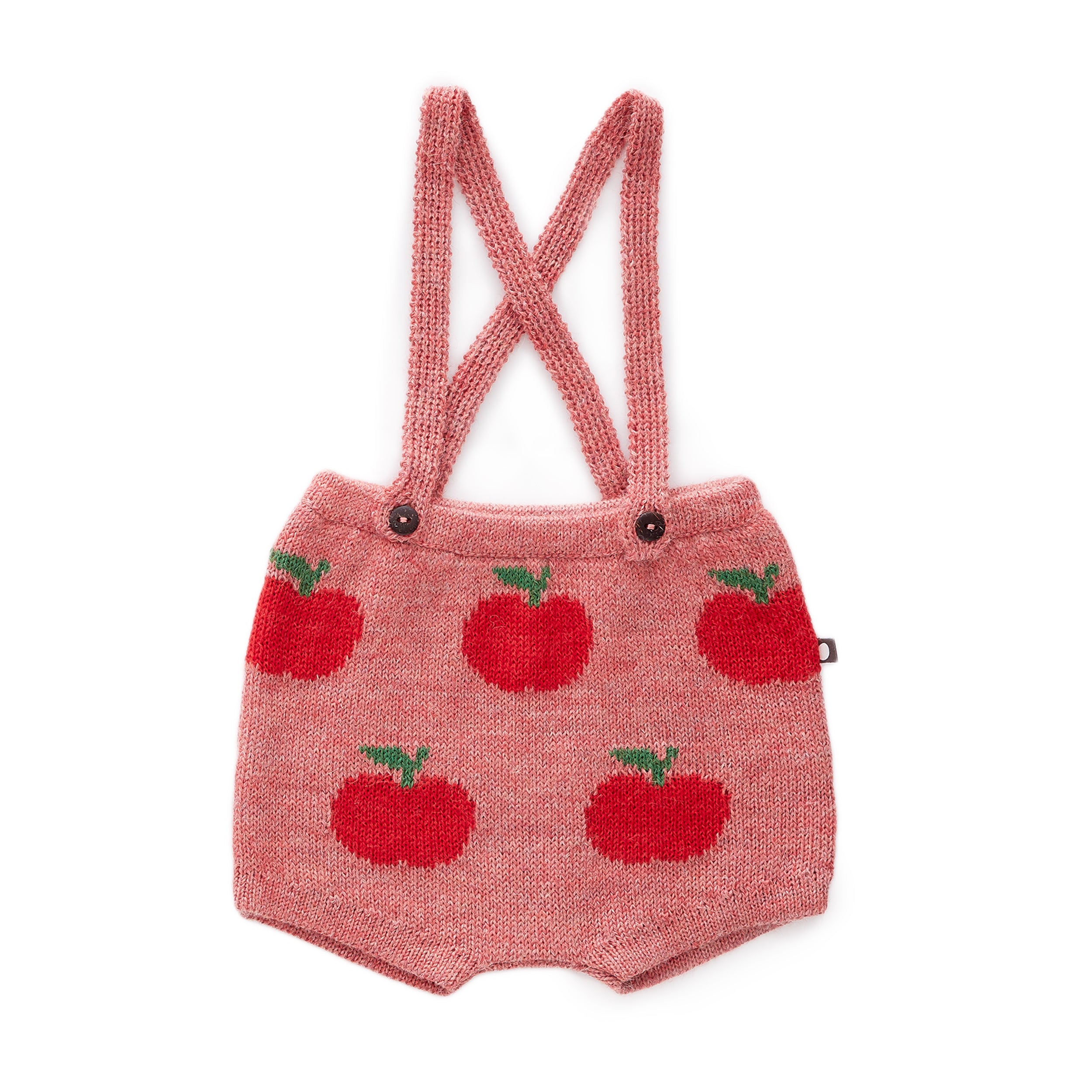 Baby Rose & Red Baby Alpaca Shorts