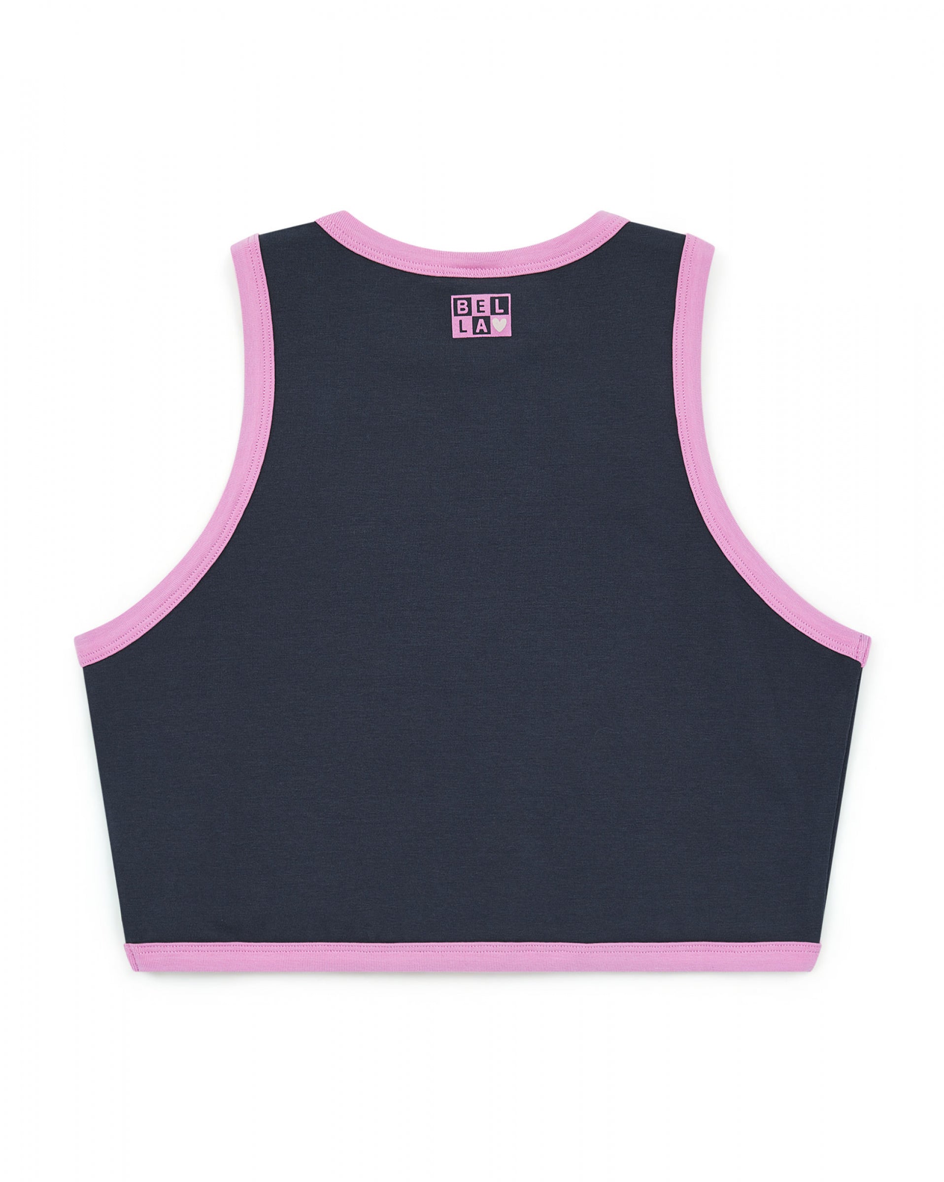 Girls Navy Tank Top