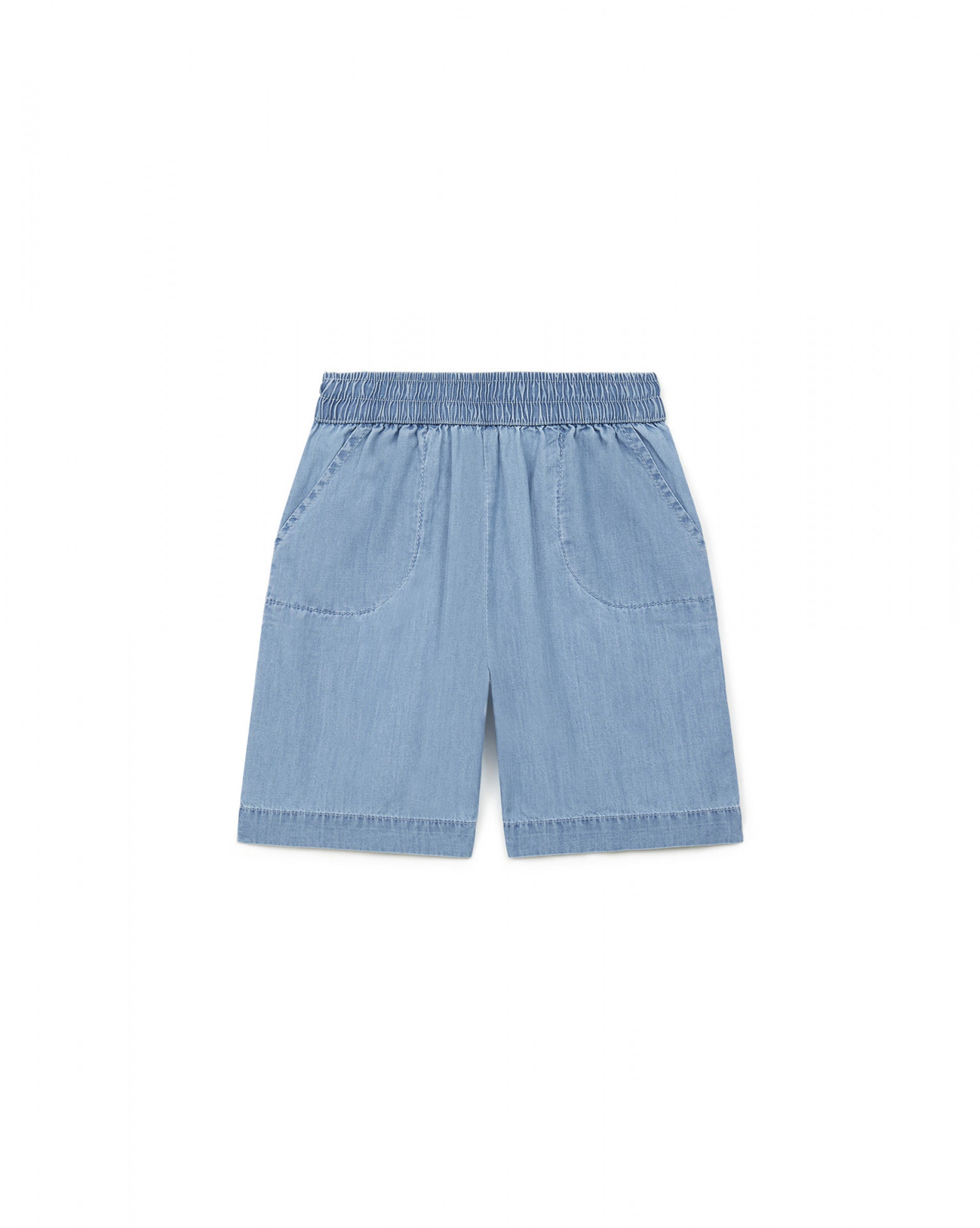 Girls Blue Denim Shorts