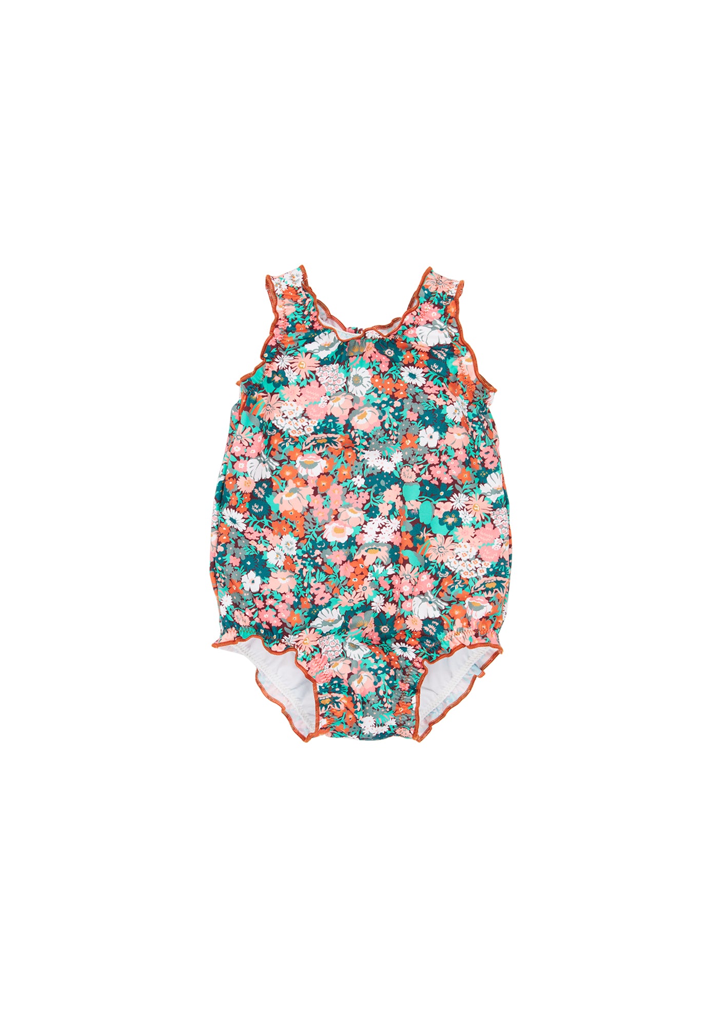 Baby Girls Floral Swimsuit