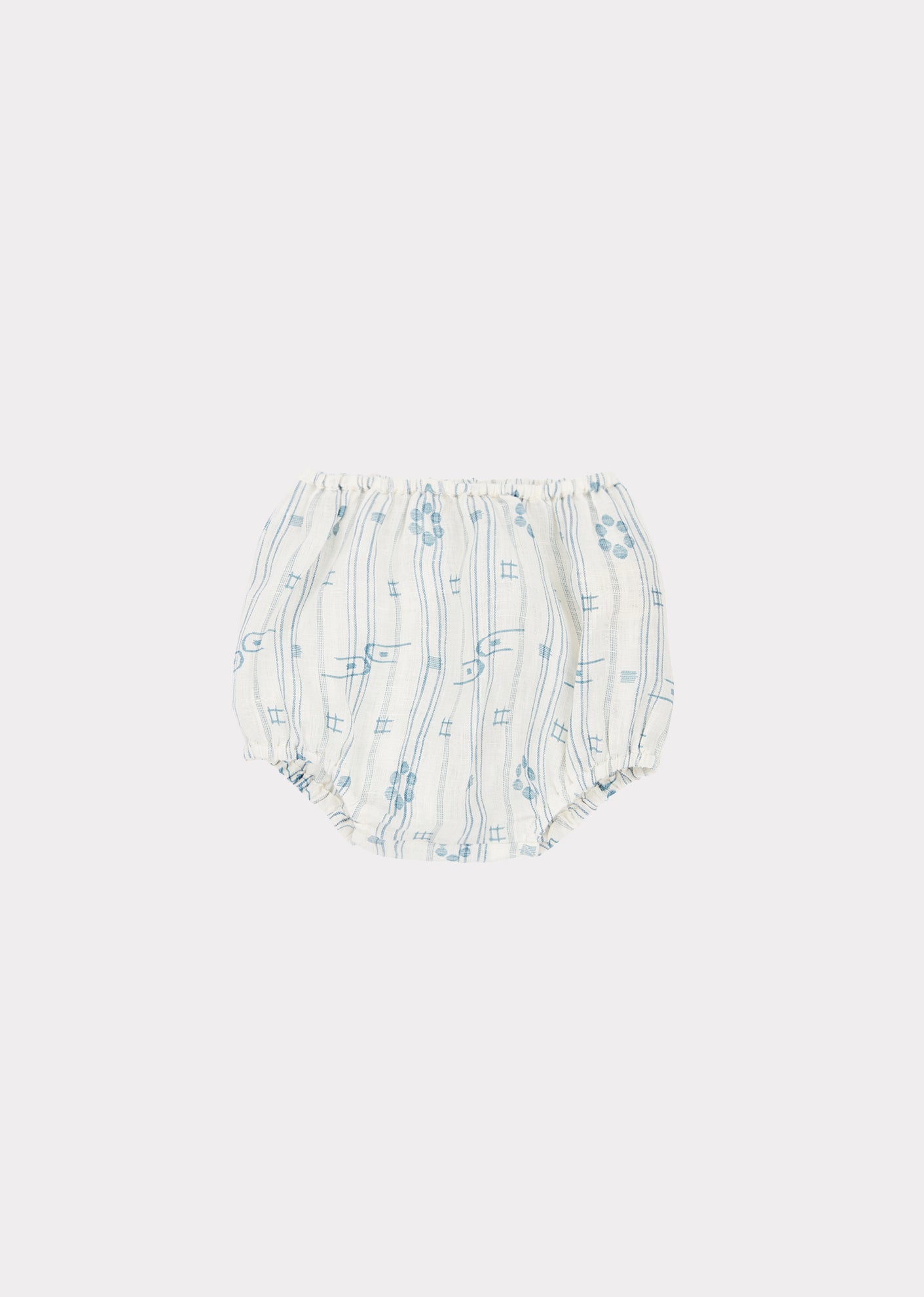 Baby Girls Light Blue Bloomers