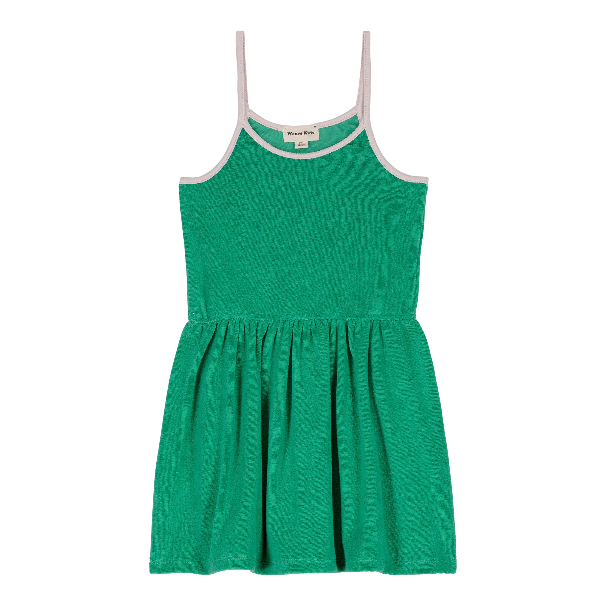 Girls Green Strap Dress