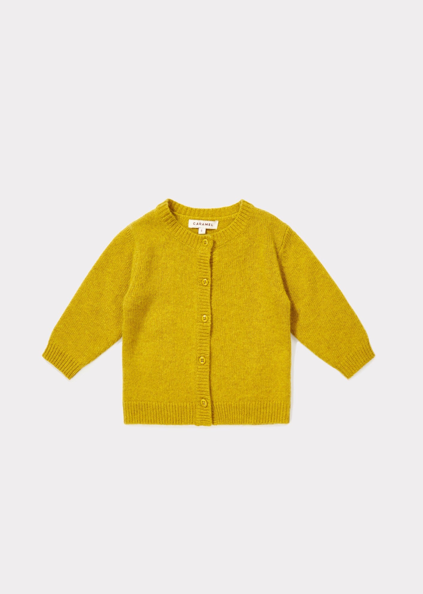 Baby Yellow Knitted Cardigan