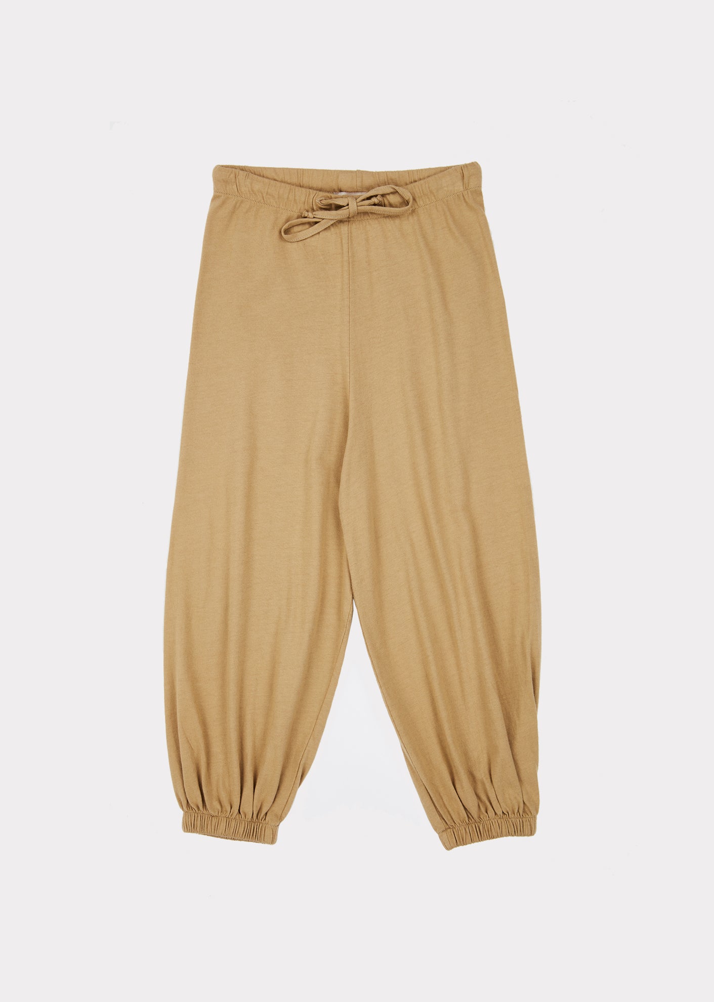 Girls Light Khaki Cotton Trousers