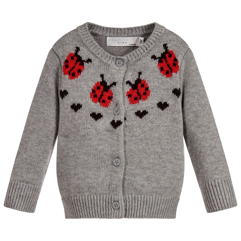 Baby Girls Grey Cardigan
