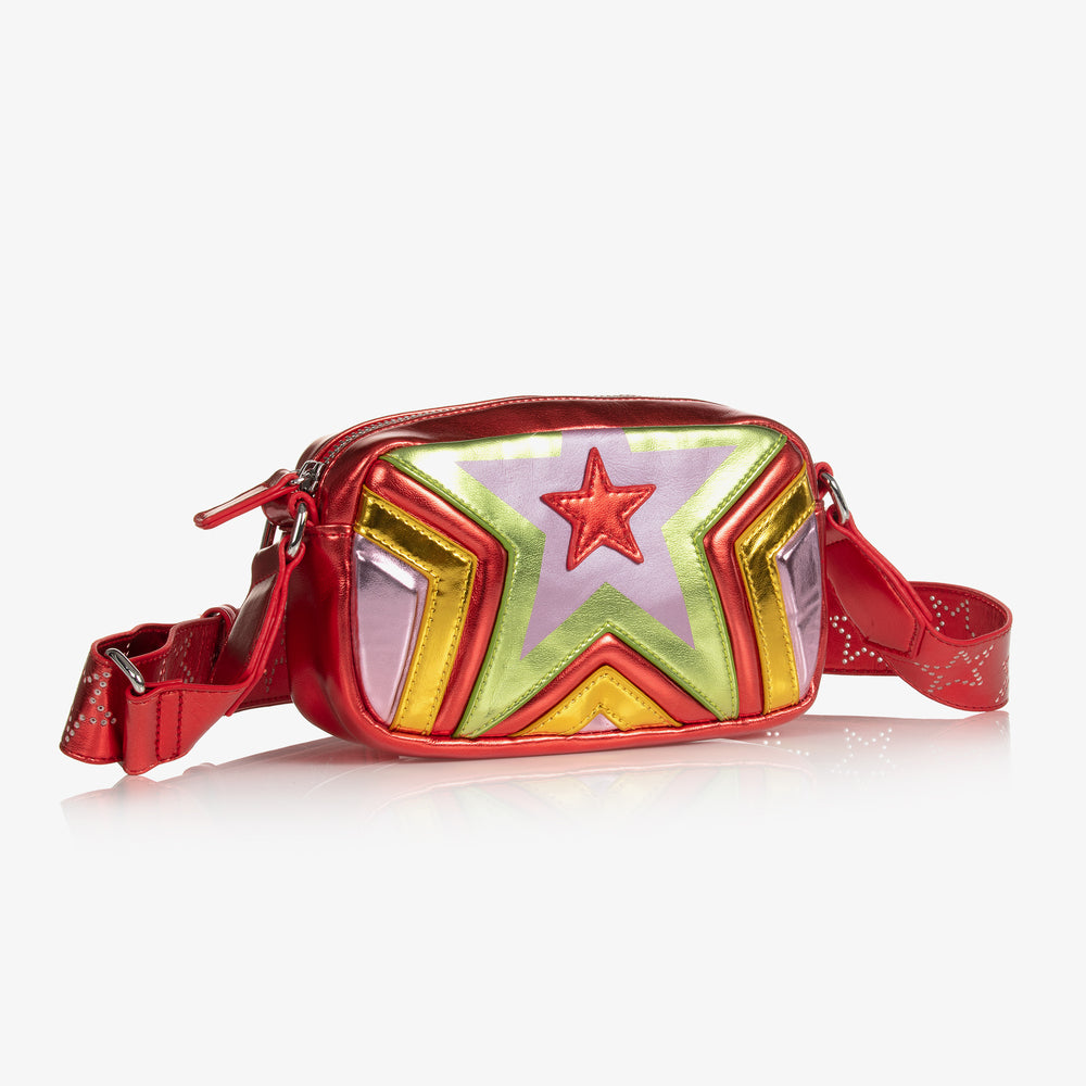 Girls Red Star Bag (18cm)