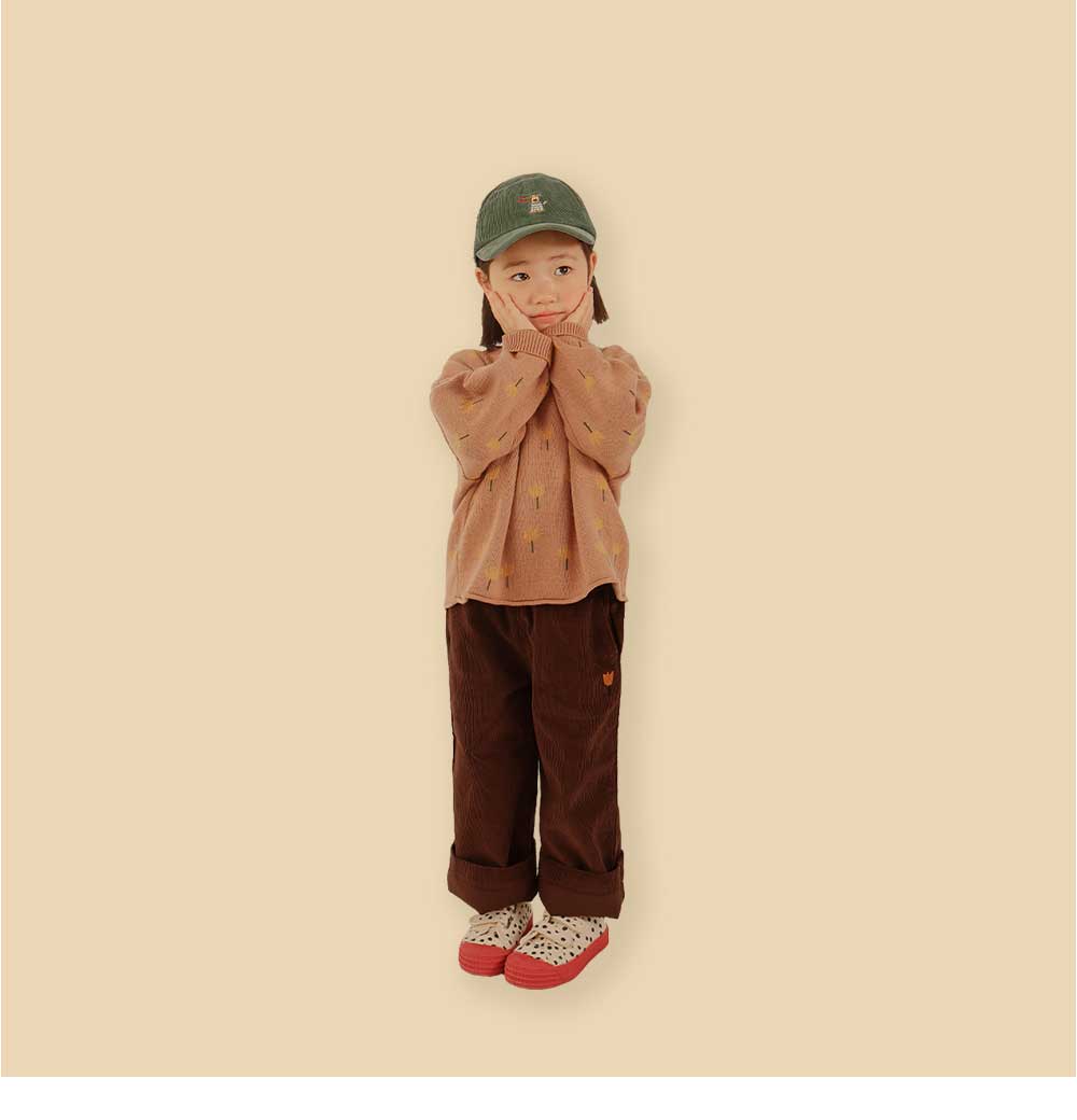 Girls Light Brown Sweater