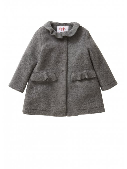 Girls Iron Grey Coat