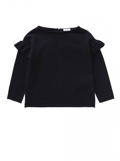 Girls Navy Blue Sweater