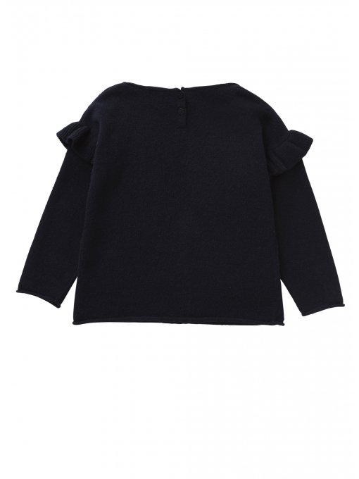 Girls Navy Blue Sweater