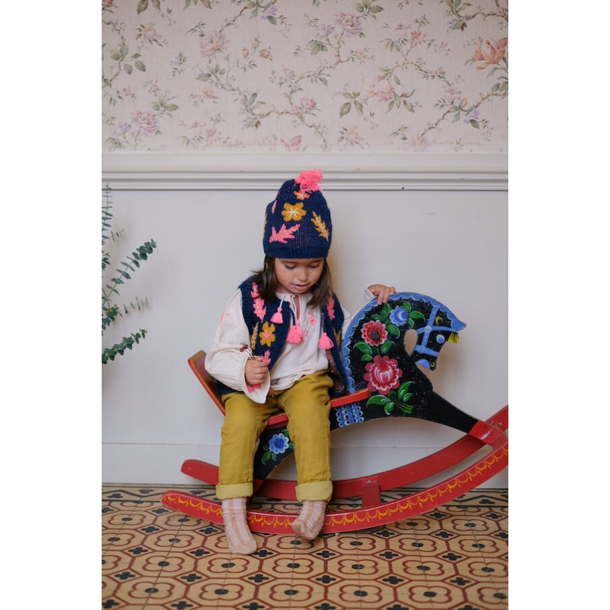 Baby Peacock Beanie Hat
