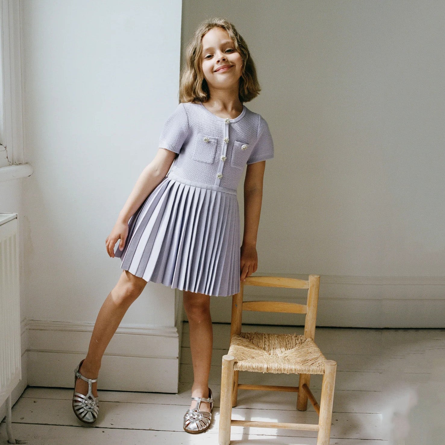 Girls Purple Dress