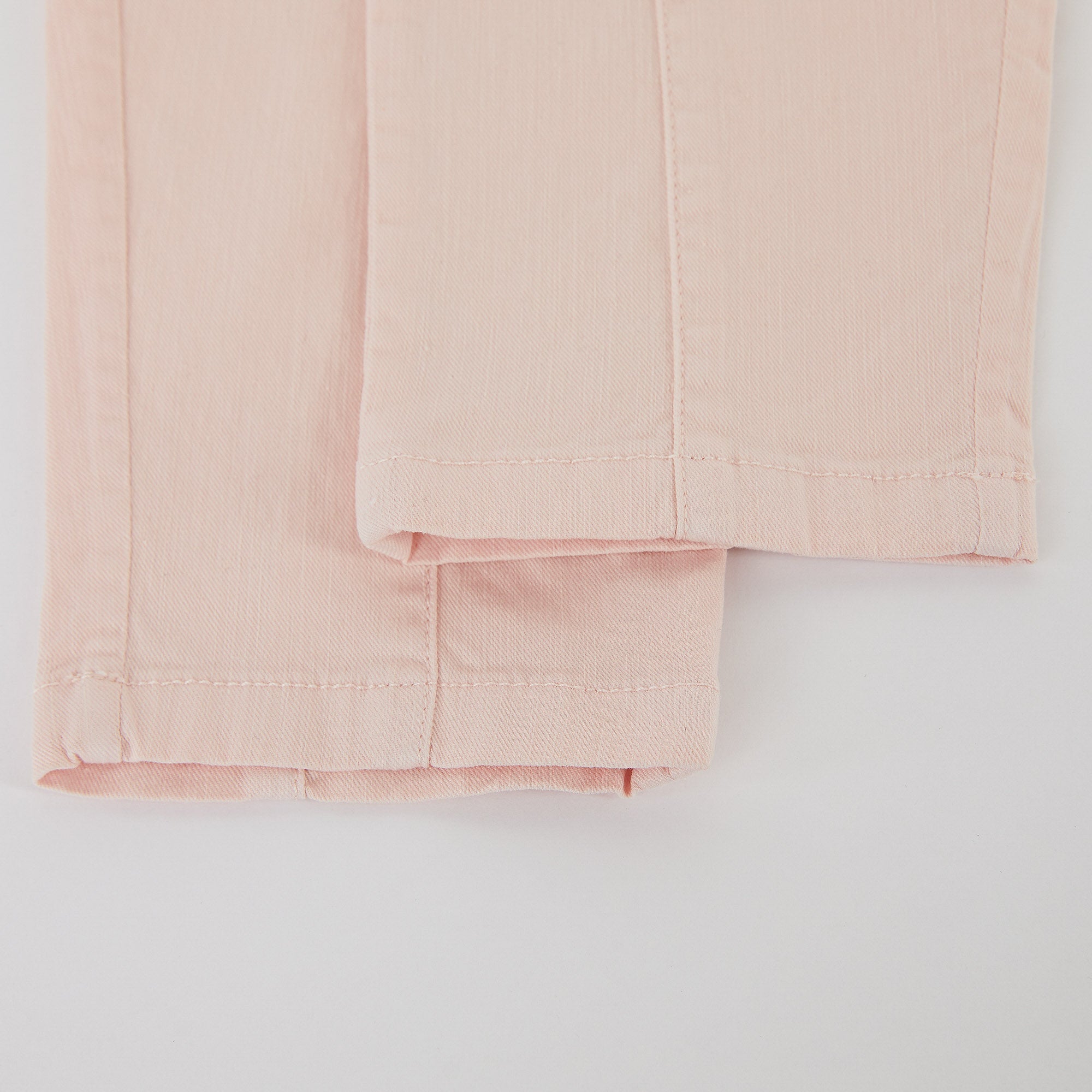 Girls Pink Cotton Trousers