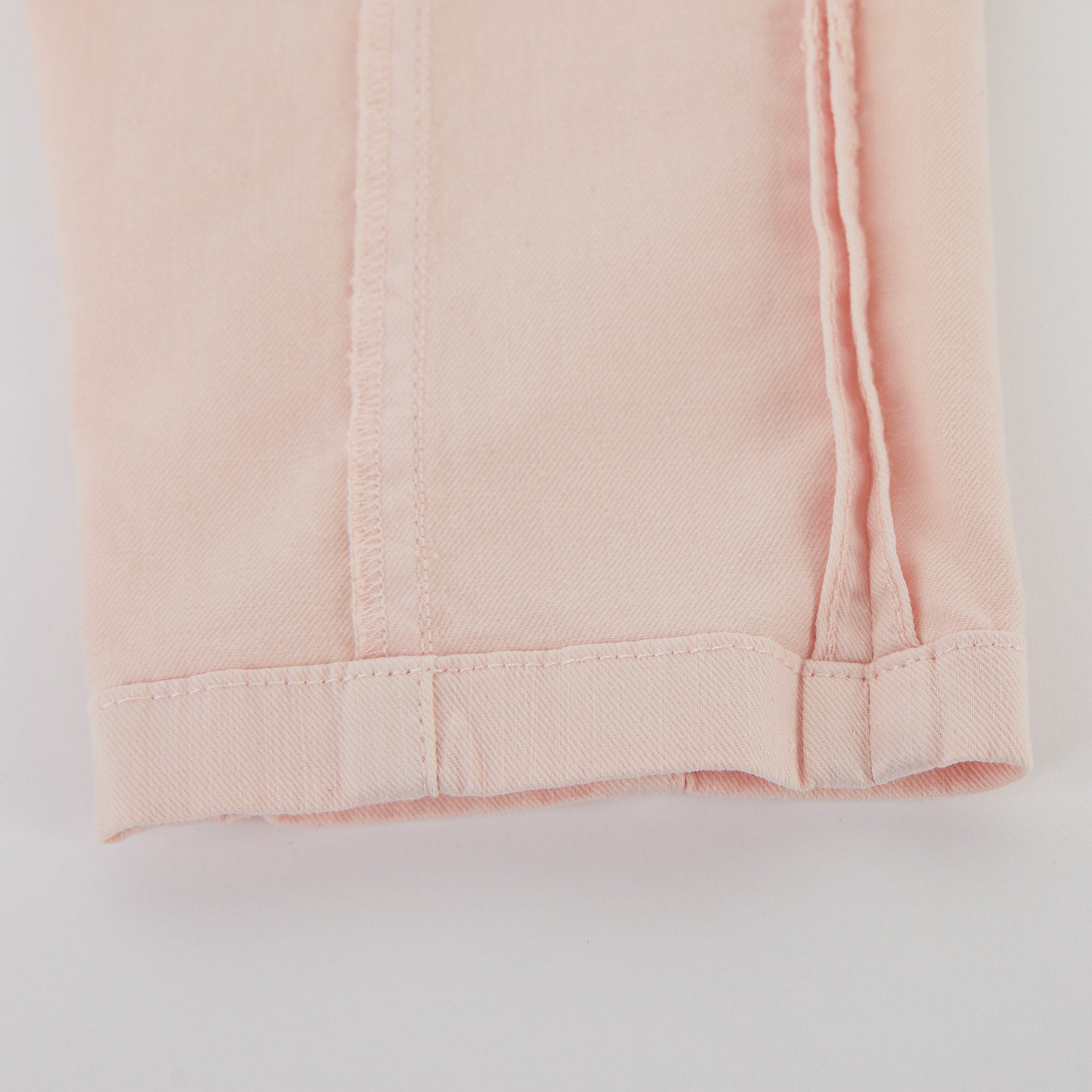 Girls Pink Cotton Trousers