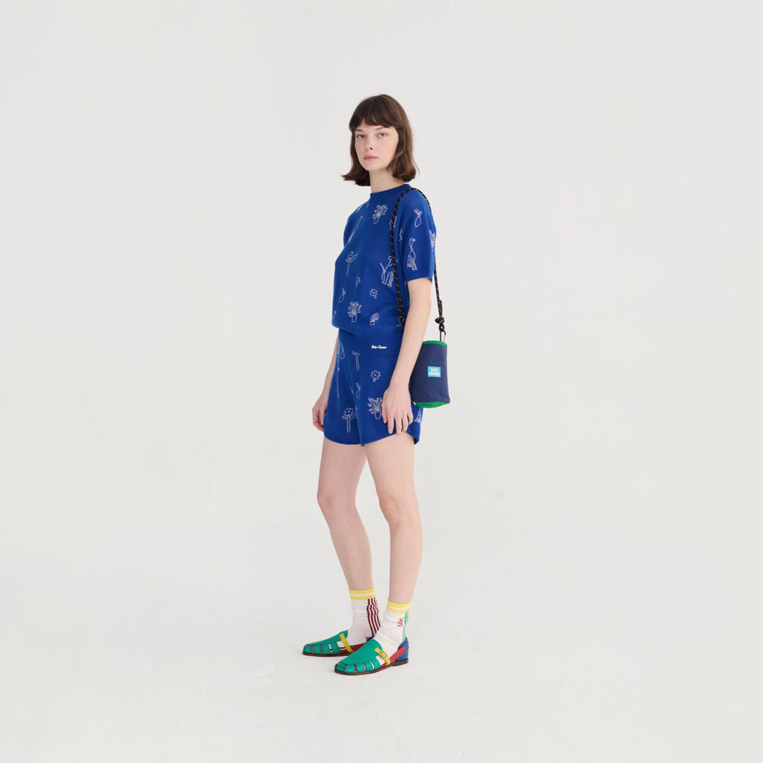 Women Multicolor Color Block Mini Bag