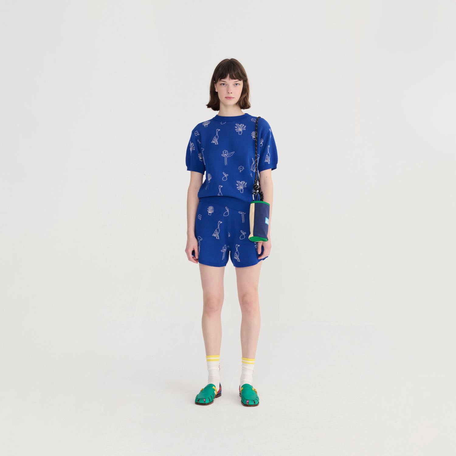 Women Multicolor Color Block Mini Bag