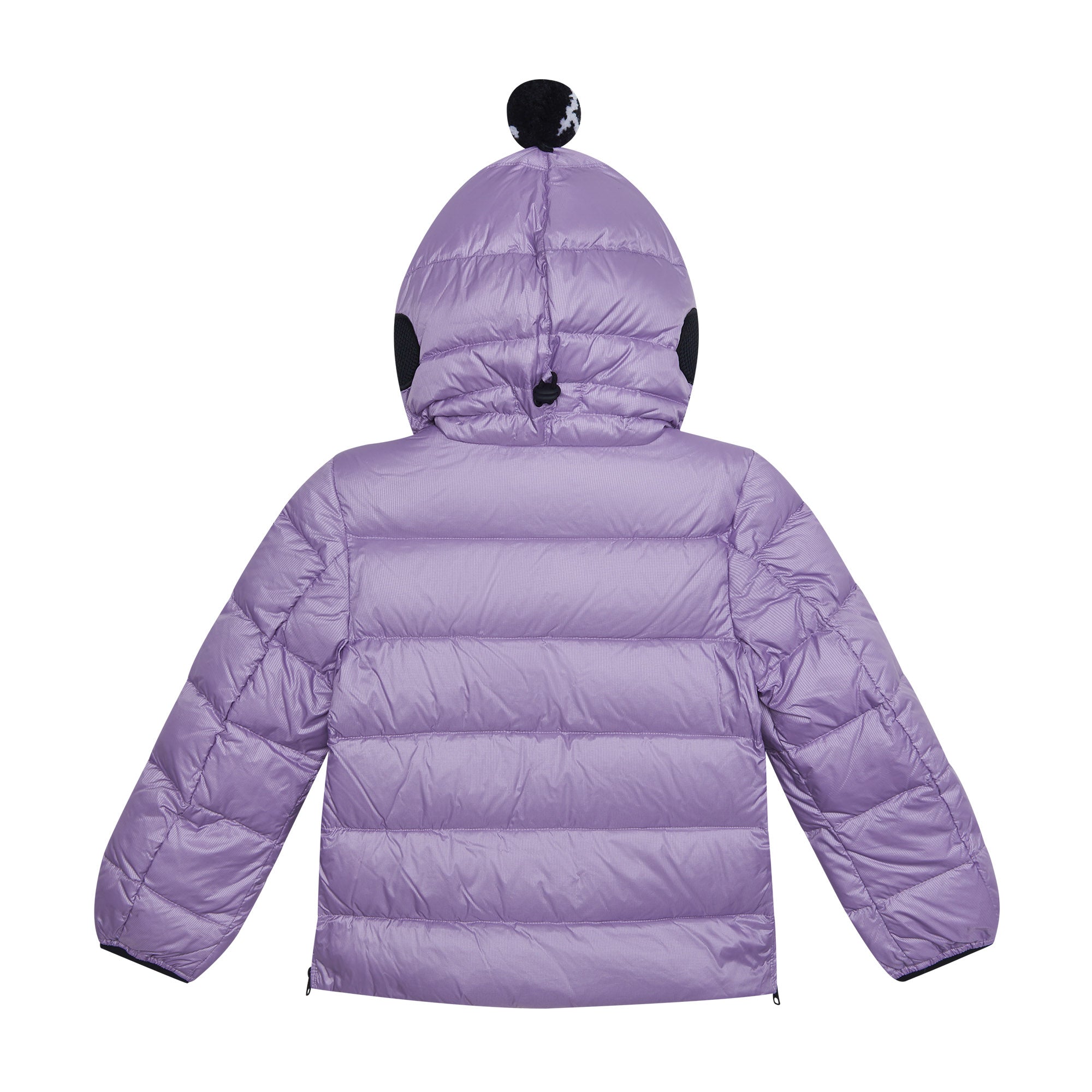 Girls Purple Padded Down Jacket