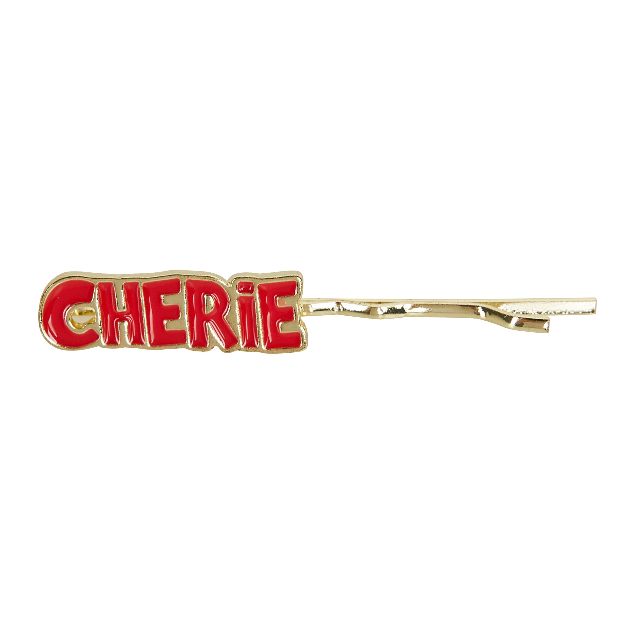 Girls Pink Logo Hair Clips