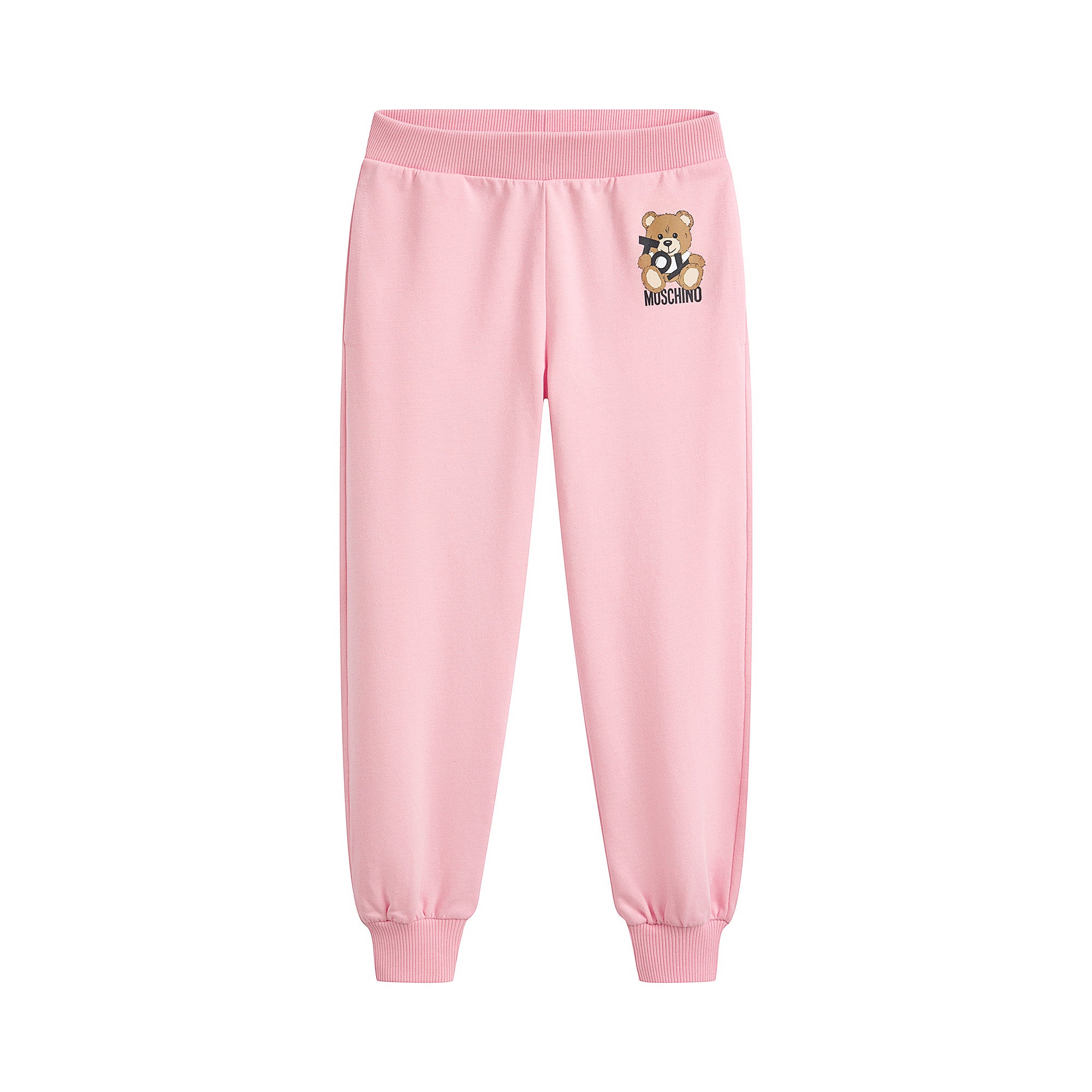 Girls Pink Cotton Trousers