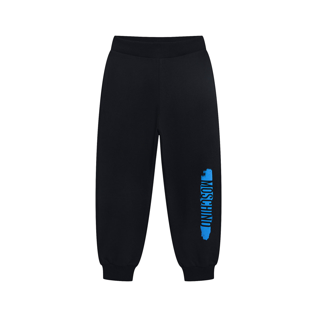 Boys & Girls Black Logo Cotton Set
