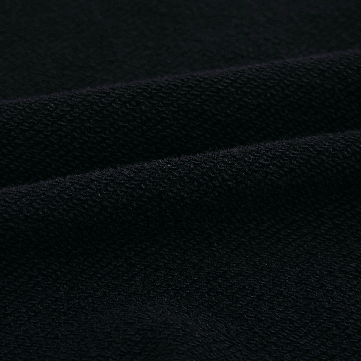 Boys & Girls Black Logo Cotton Sweatshirt