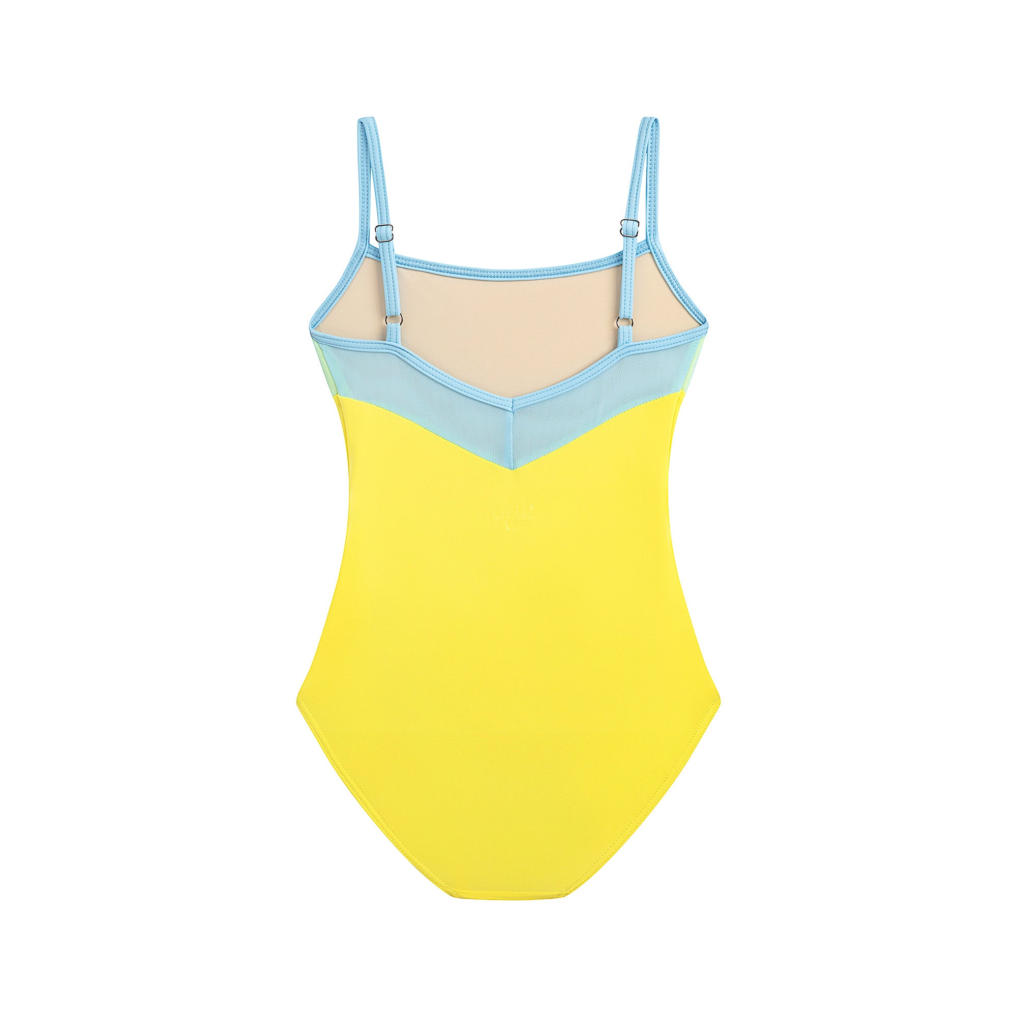 Girls Yellow Ballet Onesies(DAD2050MP/Etabeta/Cristallo Mesh)