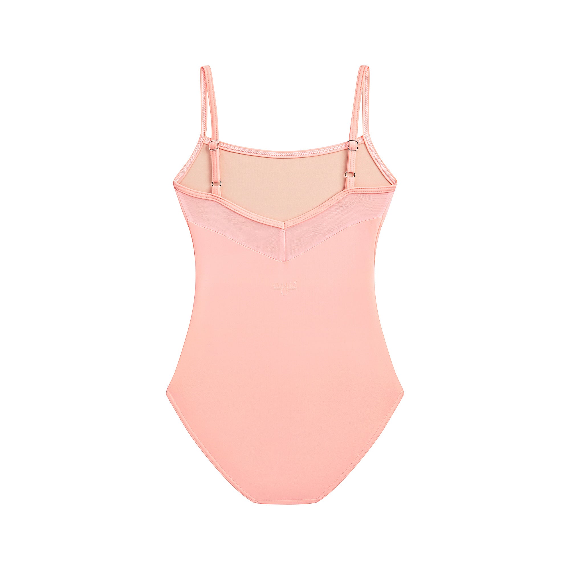 Girls Peach Ballet Onesies(DAD2050MP/Plaisir/Plaisir Mesh)