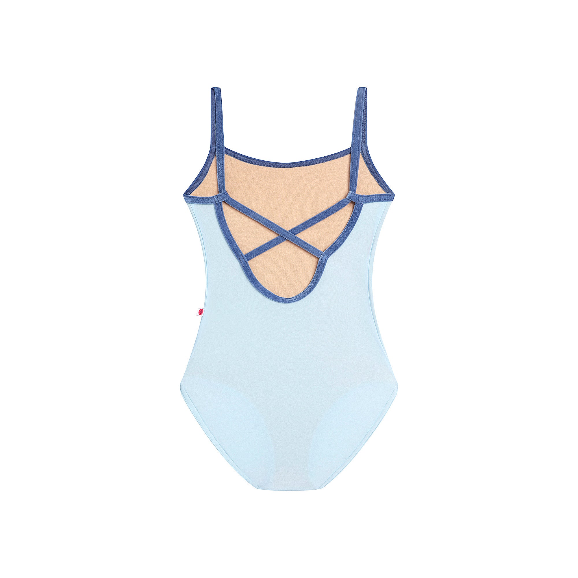 Girls Light Blue "Daniela/N-Mirror/V-Ocean" Ballet Onesies