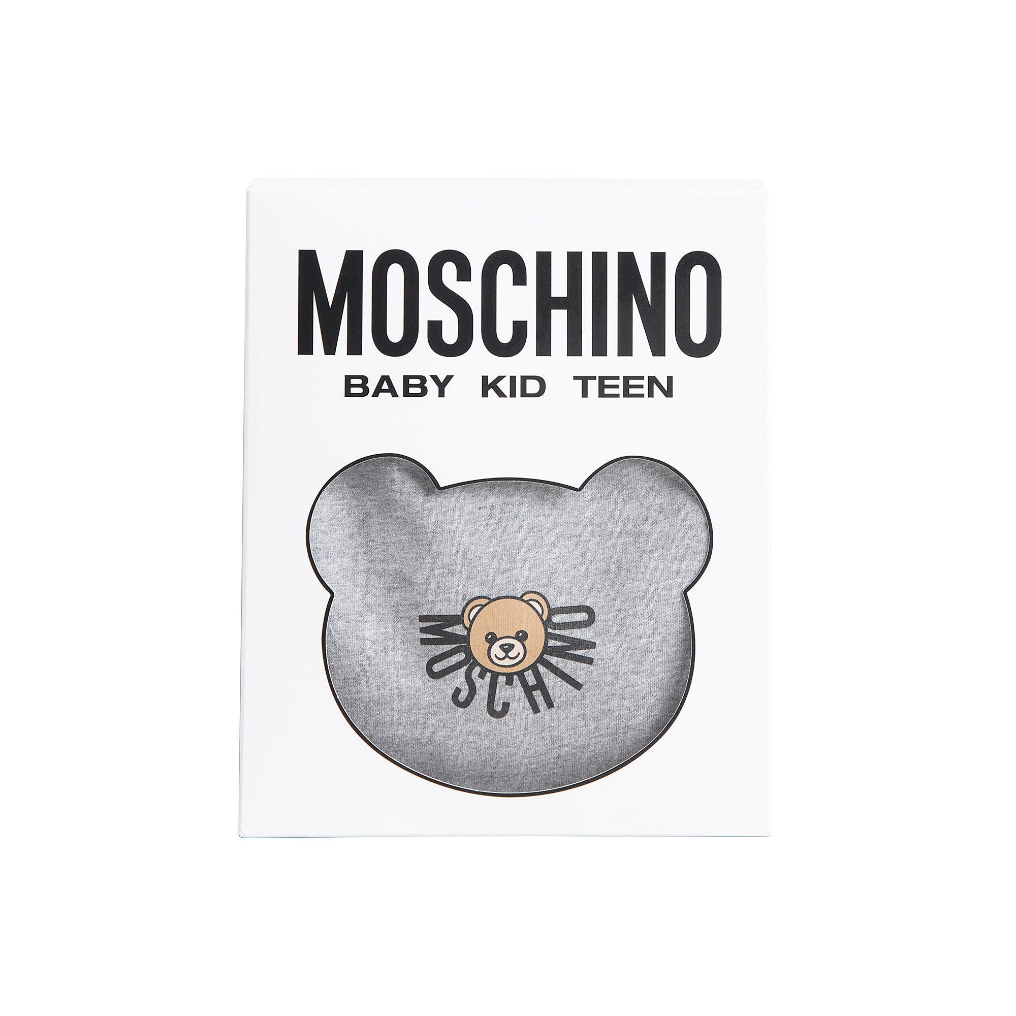 Baby Boys & Girls Grey Bear Printed Cotton Babysuit Gift