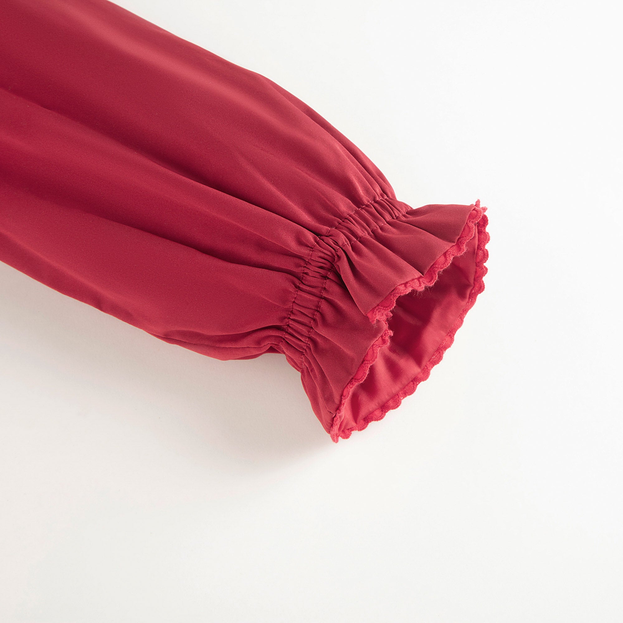 Girls Red Bow Dress