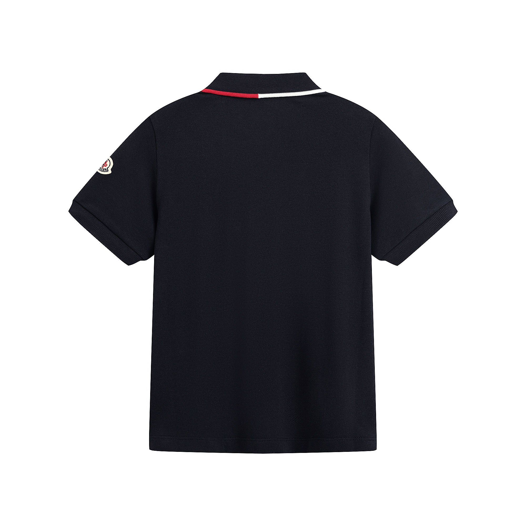 Boys Navy Cotton Polo Shirt