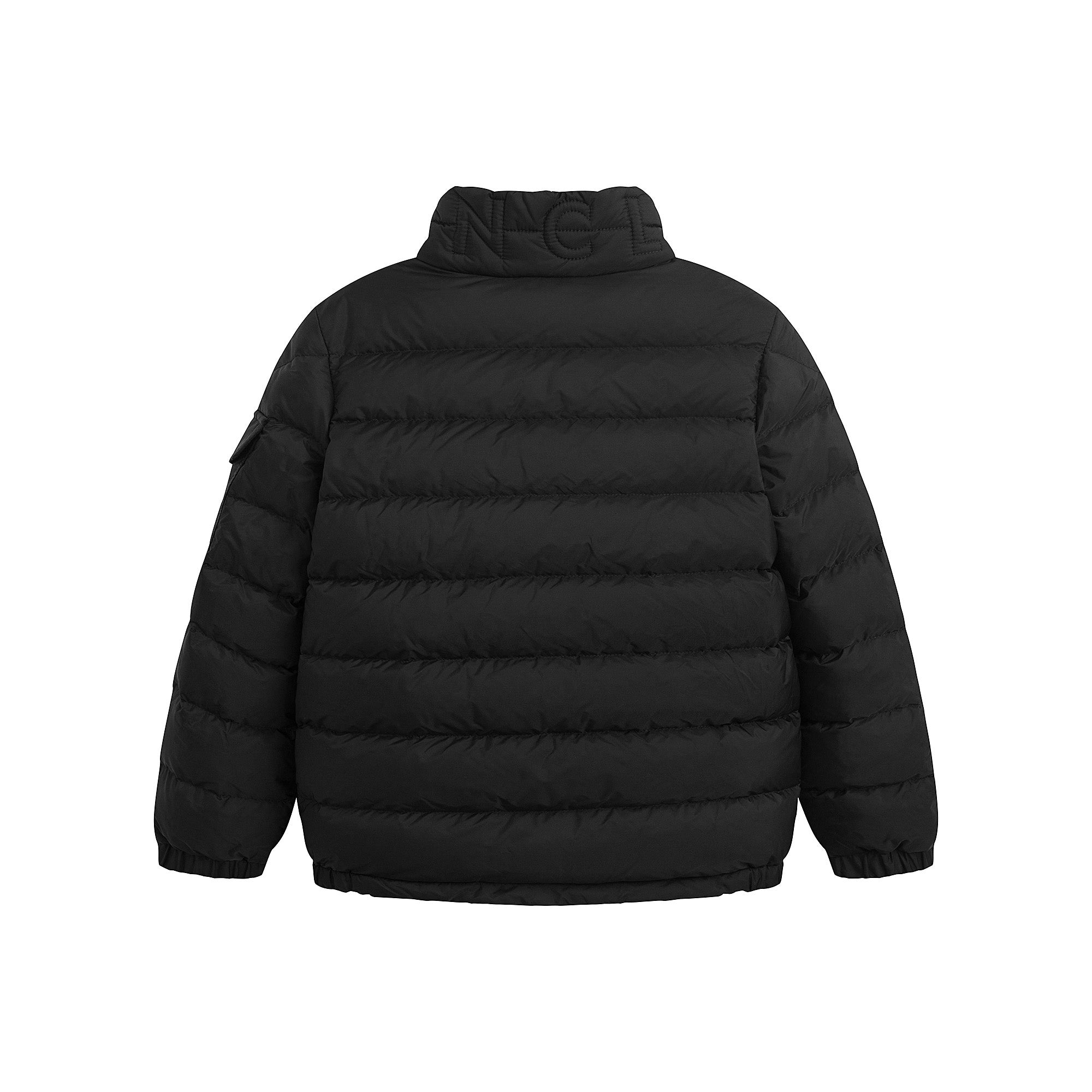 Boys Black"AREUM"Padded Down Jacket