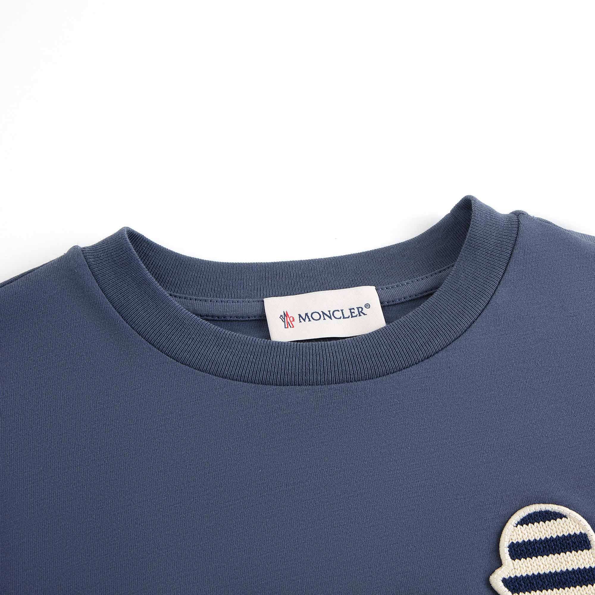 Boys Blue Cotton T-Shirt