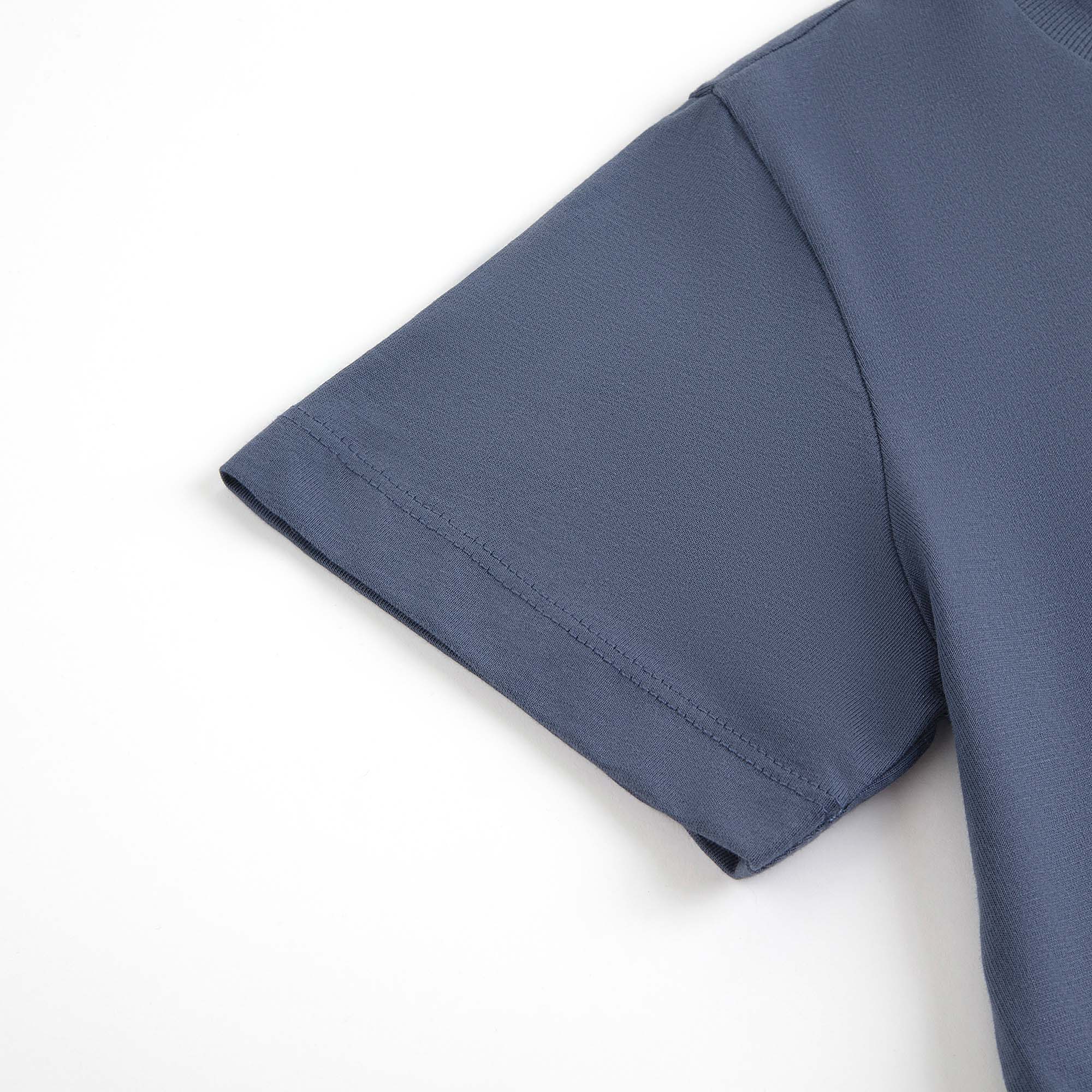 Boys Blue Cotton T-Shirt