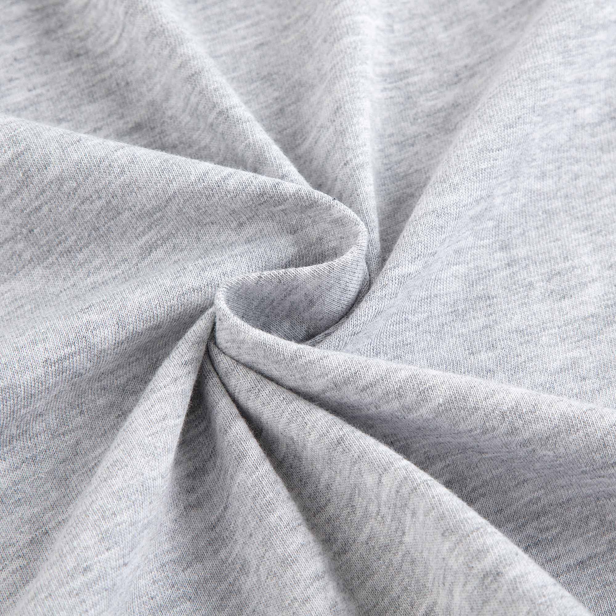 Boys & Girls Grey Embroidered Bear Cotton T-Shirt