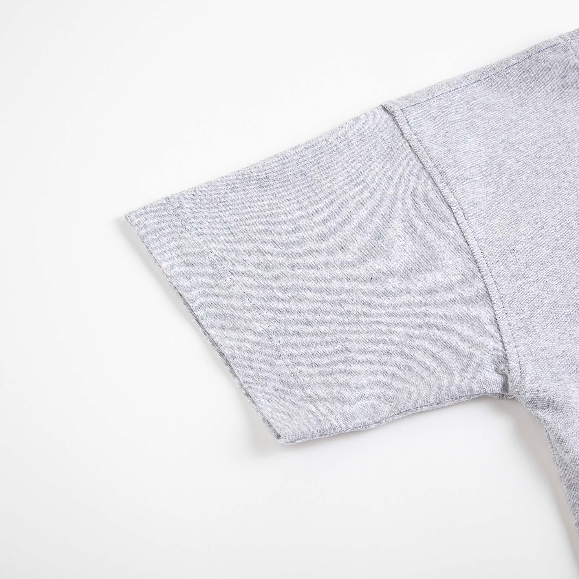 Boys Grey Cotton T-Shirt