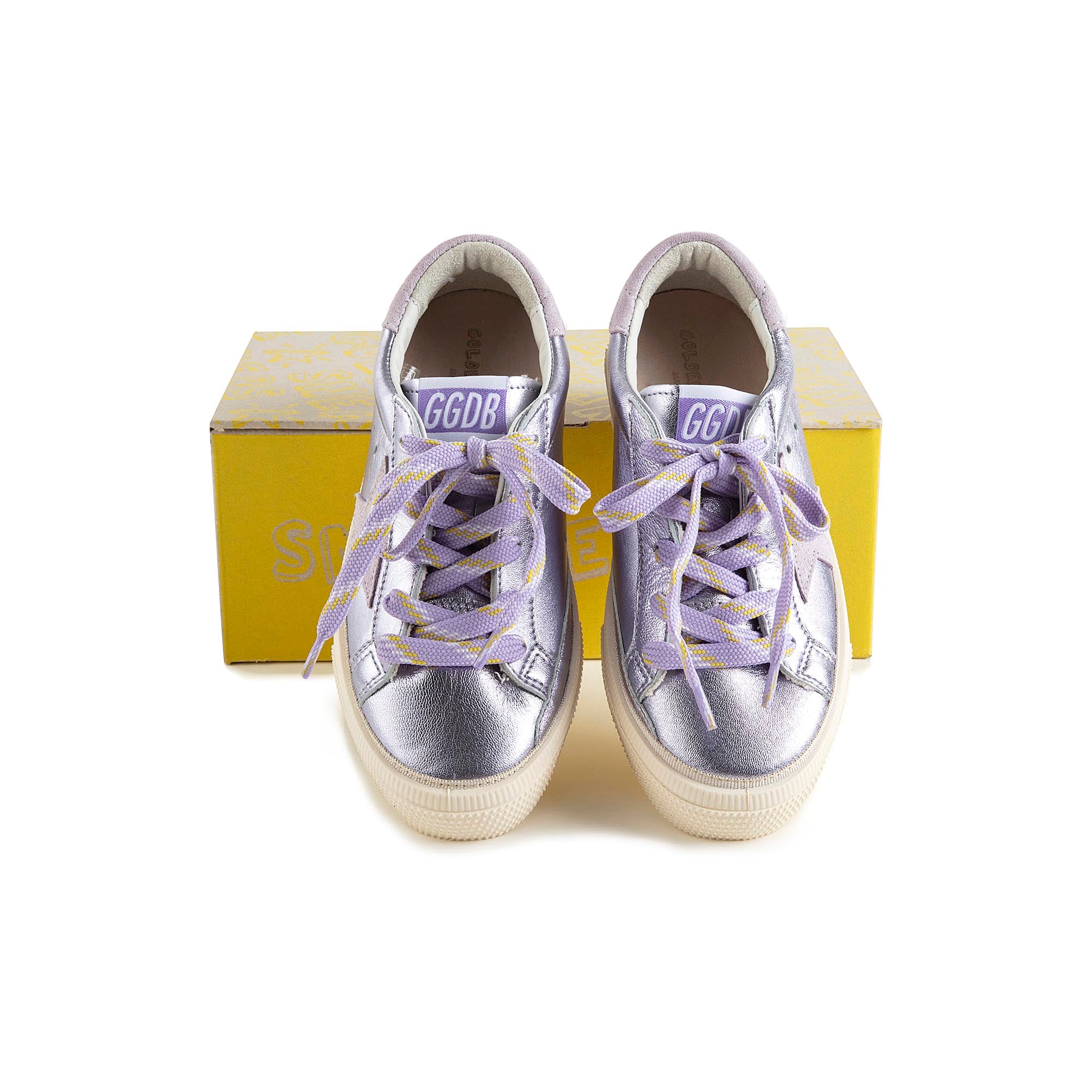 Boys & Girls Lilac "MAY" Shoes
