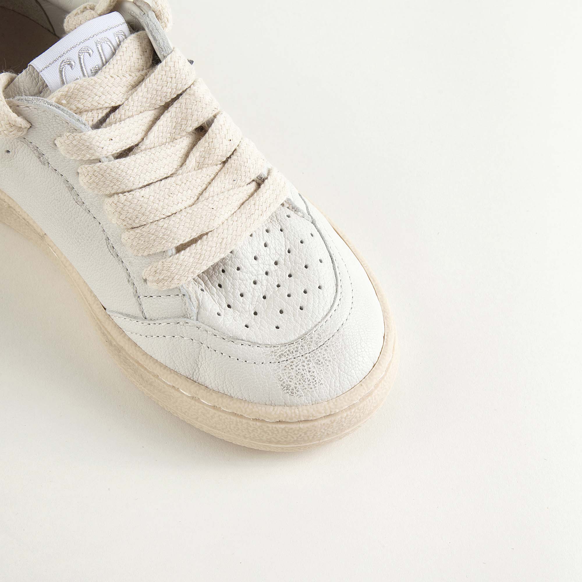 Boys & Girls White "BALLSTAR" Shoes