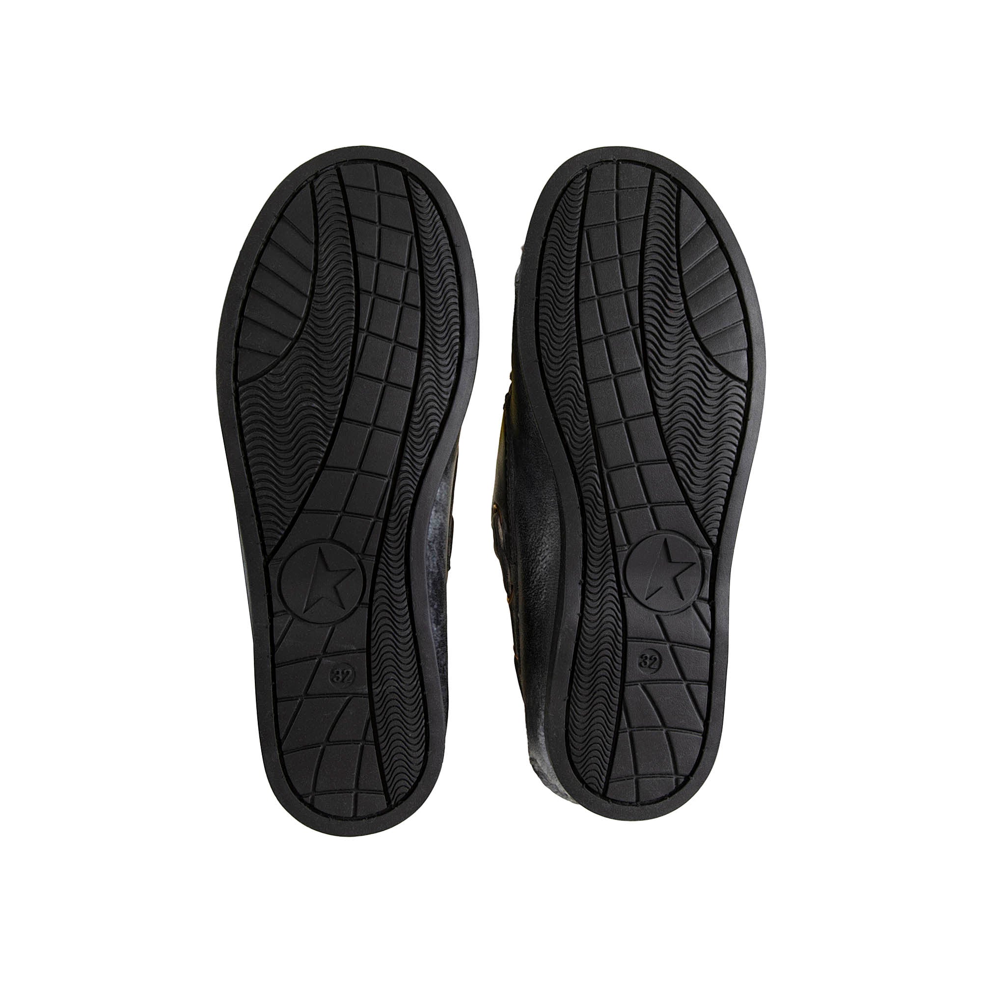 Boys & Girls Black Loafer Shoes