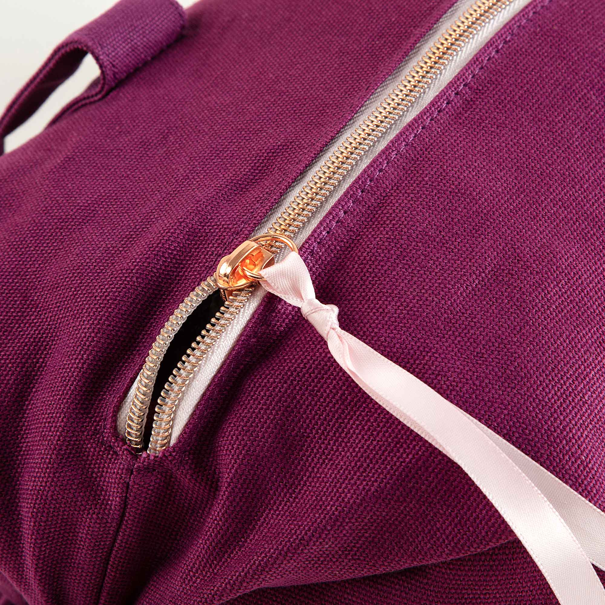 Girls Purple Red Ballet Bag(M:高18x宽35x深22cm)