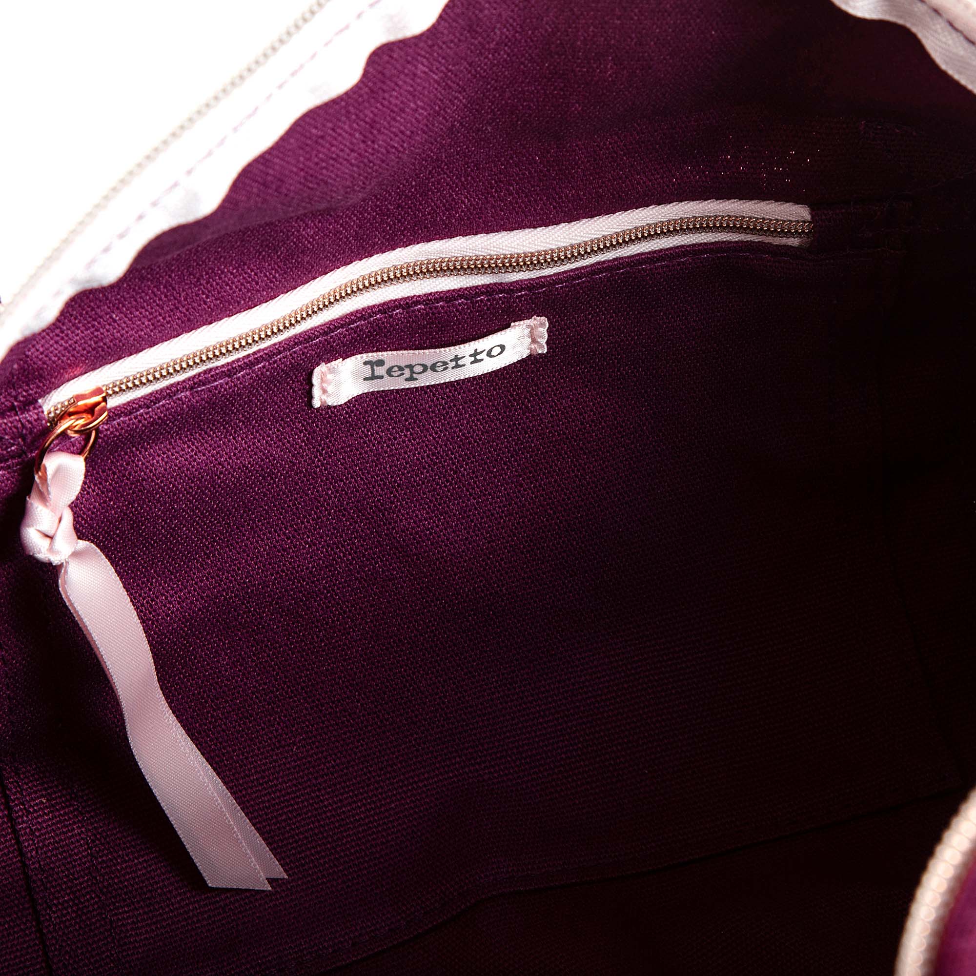 Girls Purple Red Ballet Bag(M:高18x宽35x深22cm)