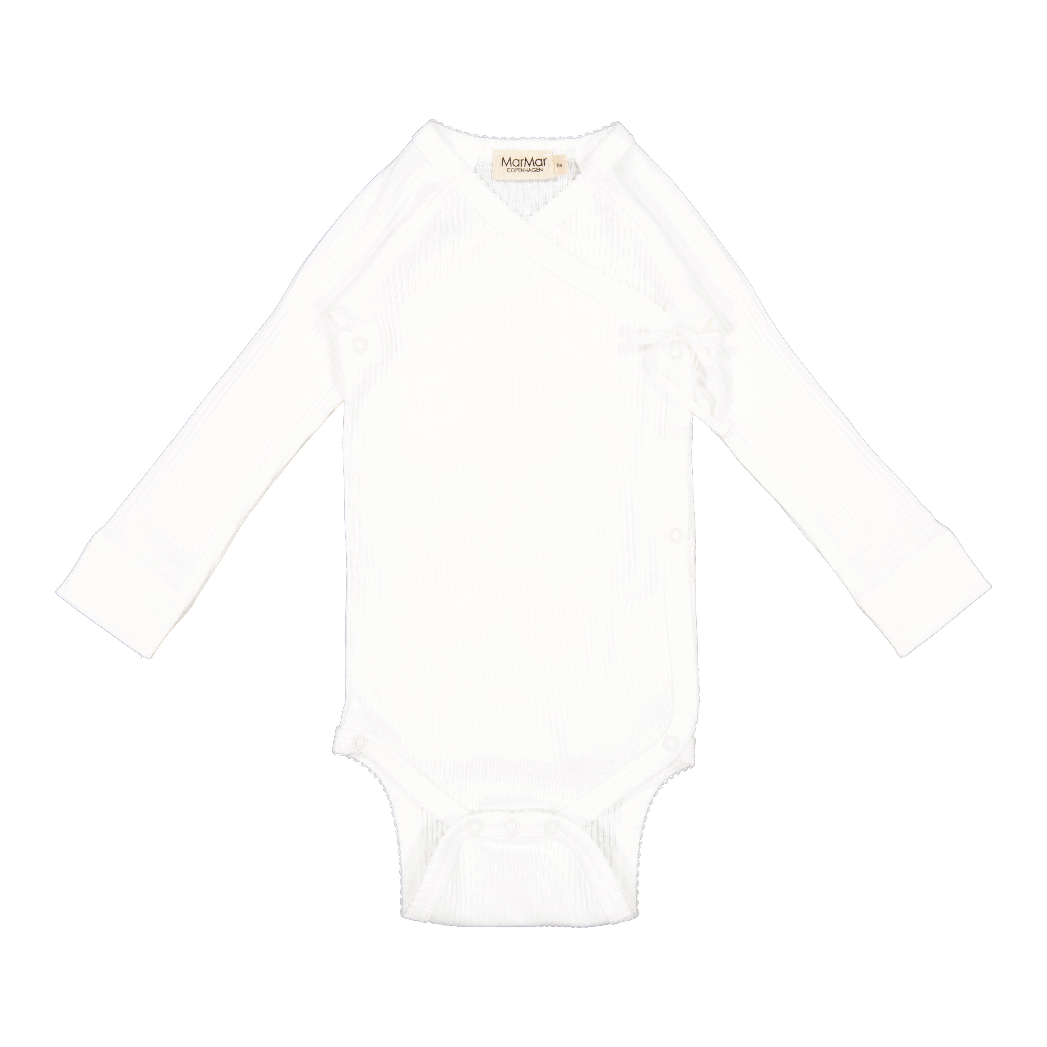 Baby Boys & Girls White Babysuit