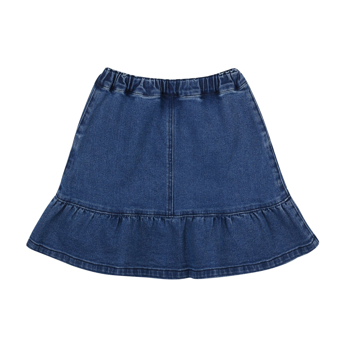 Girls Blue Denim Skirt