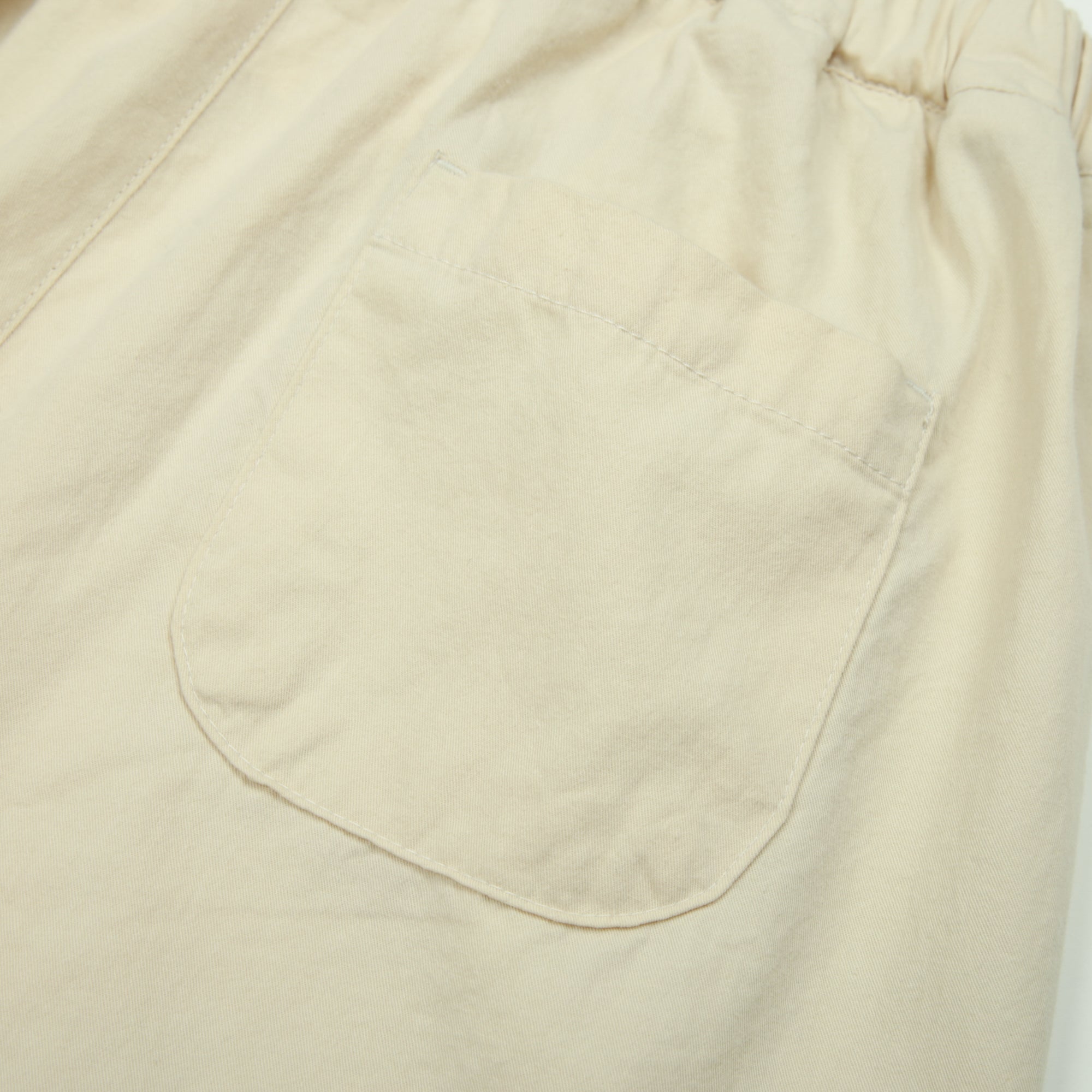 Boys & Girls Ivory Printed Cotton Trousers